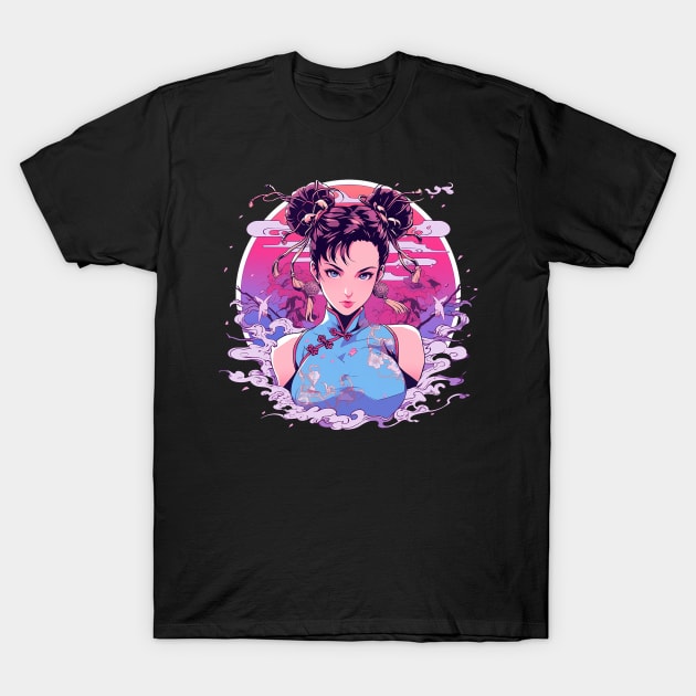 chun li T-Shirt by dorapeterx